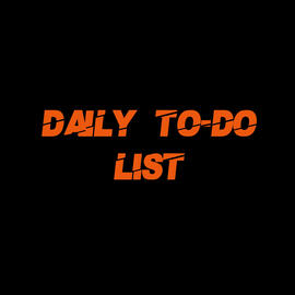 To-do list